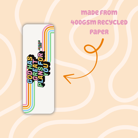 BOOKMARK - GOD HAS GREAT PLANS