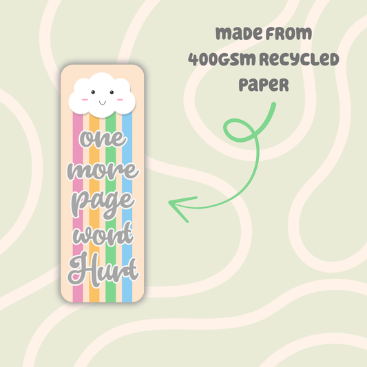 BOOKMARK - ONE MORE PAGE