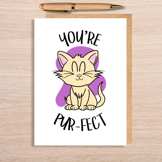You're Purfect Card