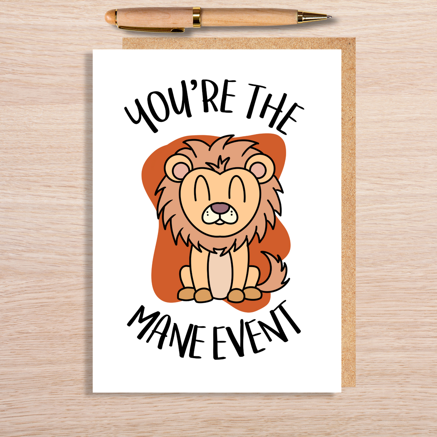 You're The Mane Event Card